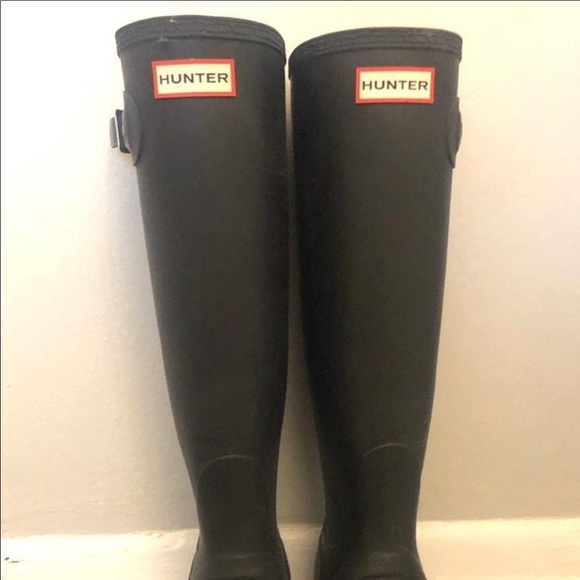 Original Black Hunter Boots - Picture 1 of 5